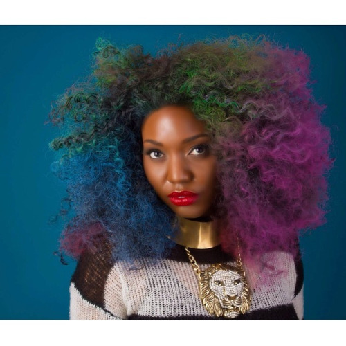 Porn imninm:black girls with multicolored hair photos