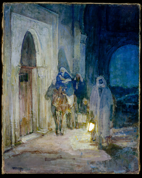 Flight into Egypt, Henry Ossawa Tanner, 1923Happy birthday to Henry Ossawa Tanner, born on this date