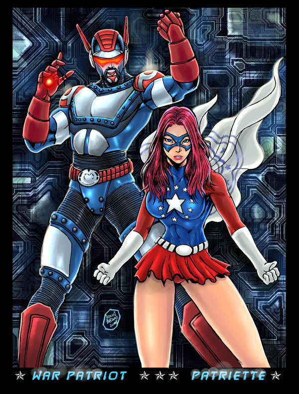 fantasy-scifi:  War Patriot and Patrietteby War-Patriot