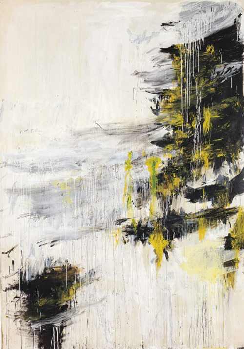 artist-twombly: Quattro Stagioni II. Inverno, 1995, Cy Twombly
