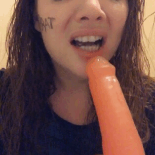 stupidlittlethingie:  Because tears   She is training herself.  Yes, it is messy. Yes she cries some. Yes it. Ales her a beautiful and desirable woman. 