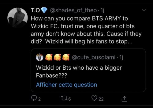LOCALS SAID "WE FEAR NO ONE. WE ONLY FEAR BTS ARMY"