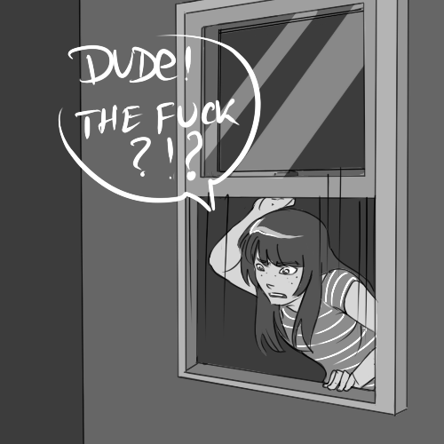 grimsister21:  freakxwannaxbe:  imagine-loki:  Imagine Loki throwing rocks at your window in the middle of the night.              effin’ magic powers, a girl can’t get any privacy this tumblr has really fun drawing prompts, i might do more in the