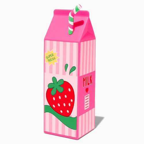 Strawberry Milk Pencil Case From Claires