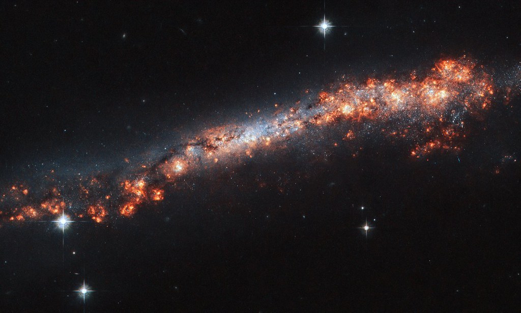 Feeling Edgy by Hubble Space Telescope / ESA
