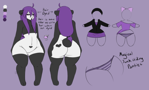 Updated panda ref man look at all this gayEdit: Wasn’t feeling the look of the hair so I made 