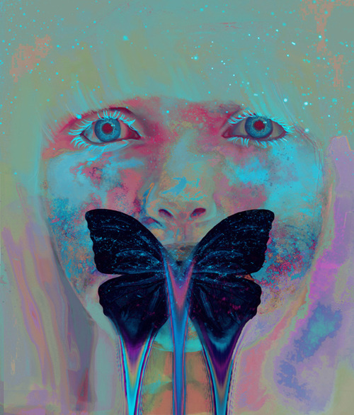 Digital Paintings by Georgia Th | Art Fucks Me on We Heart It http://weheartit.com/entry/80449483/via/diamond_silence