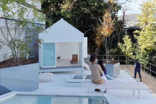 Sou Fujimoto - House K. Nishinomiya, Japan.With this house, it was significant to connect the inte