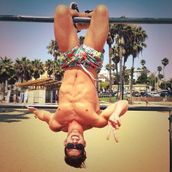 itsswimfever:  Hanging around at the beach…