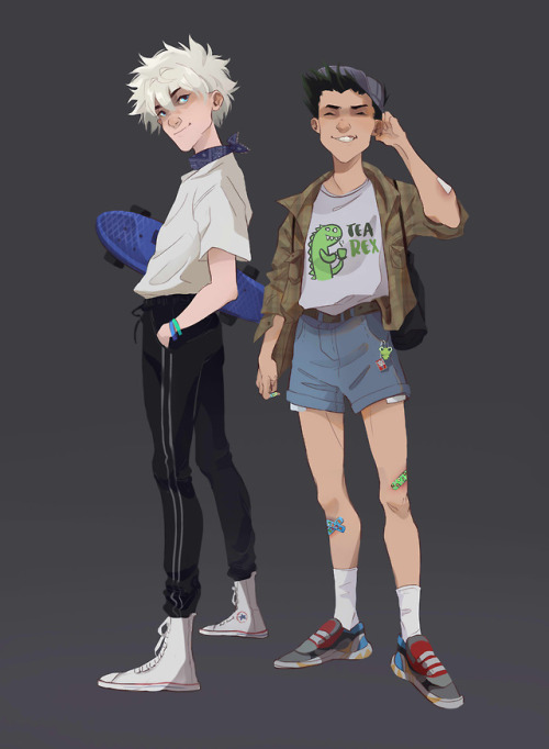 marikdraw:All my lovely boys╰(*´︶`*)╯♡Modern AU