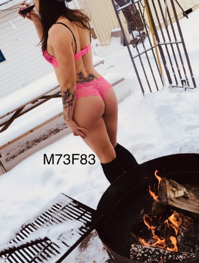 m73f83:My beautiful and sexy wife. #mywife@rubymay010 Winter is coming. Stay warm 🇨🇦 Please reblog and follow us Go check out her blog. 