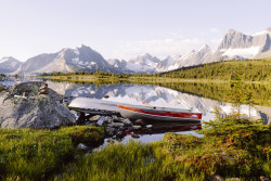 alexstrohl:  Backcountry trip in the Tonquin Valley in Jasper National Park for Travel Alberta. With: Laura PritchettTyson WheatleyBen BrownSteve Booker