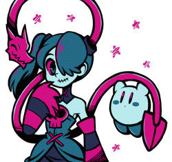 0-gem-0:  Squigly and Kirby #20 for siennasquiglycontiello 