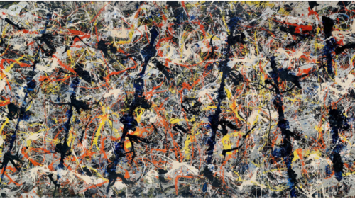 Jackson Pollock, Blue Poles, 1952.