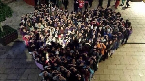 lostsoul-fishbowl:  freebizzle:  Beliebers right now outside the Miami police station!  that’s disgusting. that is honestly disgusting. This sorry excuse of a man was convicted of drunk driving and street racing. DRUNK DRIVING AND STREET RACING. I don’t