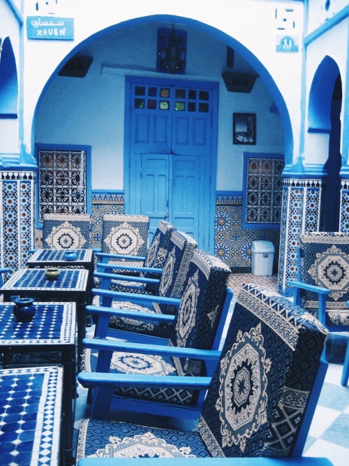 mixtapesandtravelbags:Bleuville. Chefchaouen, Morocco. August 11, 2013They don’t call it the blue city for nothing. Wall