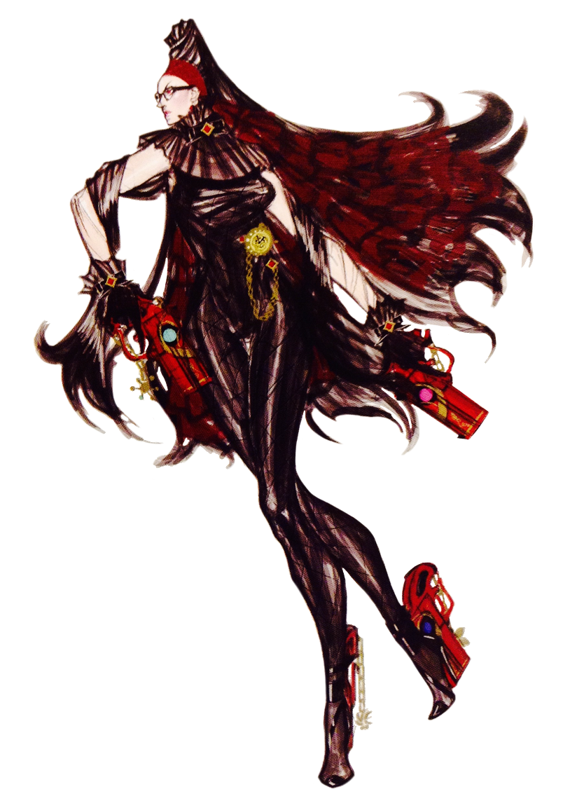 bleachrocks28:  Bayonetta’s character design 4/?
