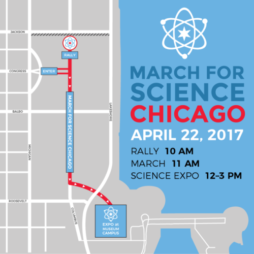 sciencemarchchicago: WE ARE OFFICIAL! Rally: 10 AMMarch: 11 AMExpo: 12 PM This has just been an unre