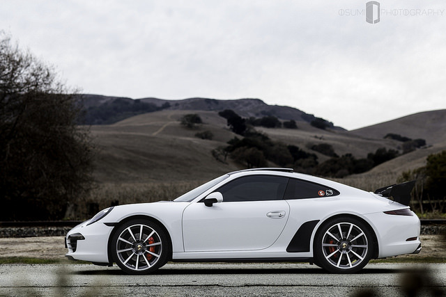 automotivated:  Side view of 911 Carrera 4S. by Drew Osumi on Flickr.