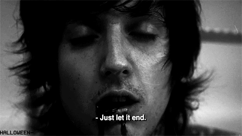 5weetsorrow:  pierxe-the-veil:  Bring Me The Horizon - It Never Ends  Sad/Bands/B&amp;W
