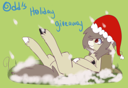 ask-oddends:  Hello everyone , It’s that time again … An ART GIVEAWAY !! This is for the Holidays , cause I want to give you guys gifts ! Also, I got 1,709 followers ! So this is a thank you for that too :)  PLEASE READ ALL THE RULES AND FOLLOW