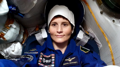 womeninspace: All set for launch - Samantha flies tomorrow On sunday the 23th of November Samantha C