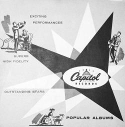 klappersacks:  50’s Capitol Records Sleeve Illustration by worldofmateo on Flickr.
