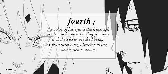 sasukura:    five things you know and one thing you don’t. (x) 