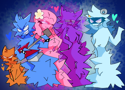 YAYYYY I Was Feeling Happy Today And Silly So I Made Fanart For These COOL ARTISTS AAAAA @ban-styles