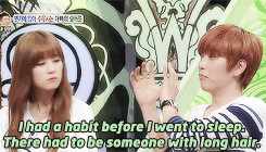 sefuns:  Do you have a sleeping habit?     
