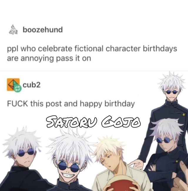 Anime Birthdays