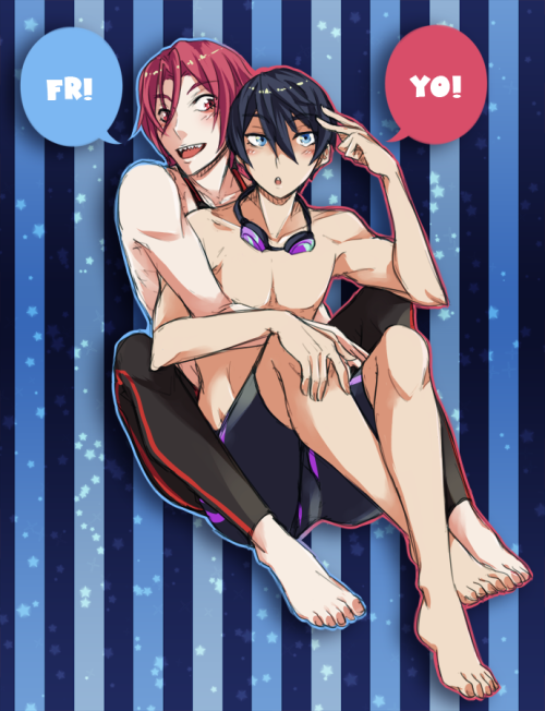 sexuallyfrustratedshark: Swimming boyfriends swapping catch phrases &lt;3