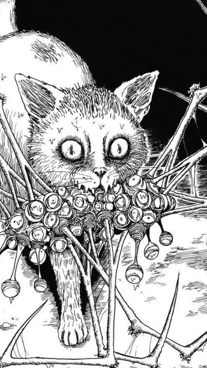 artsylockscreen: Junji Ito lockscreenslike it if you saved it