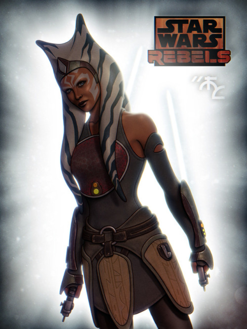 darthluminescent:Ahsoka Tano // by Master-Cyrus