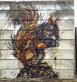 streetartglobal:  Cool work by @dzia in Antwerp