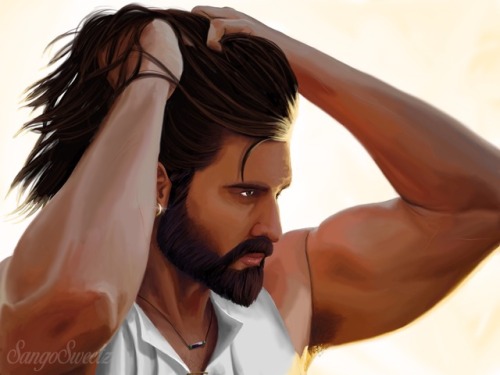 sangosweetz - Finally finished Duncan from dragon age. He also has...