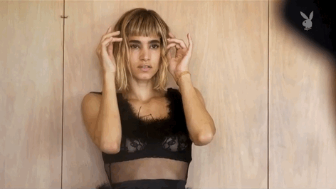София бутелла фото в купальнике Kingsman - Sofia Boutella for Playboy 20Q September/October.