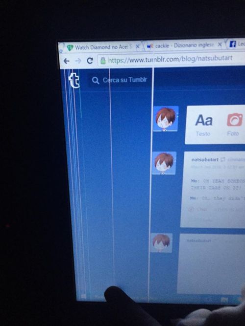 natsubutart:  Ok so. I’m leaving the country in less than a month but sadly the screen of my c