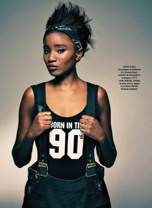frenchamazingwomen:  Voici le dernier photoshoot que Karidjia Touré avait fait pour Gala