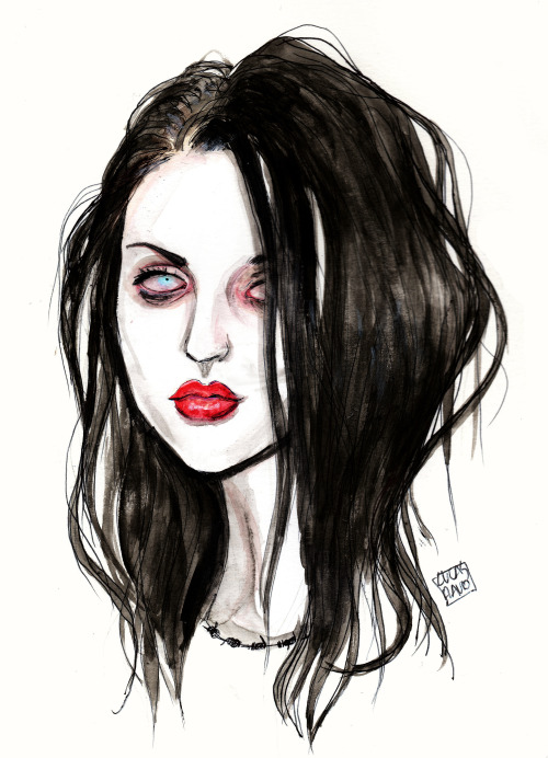 lucasbavid:  Frances Bean Cobain attends the “Montage Of Heck” premiere in LA