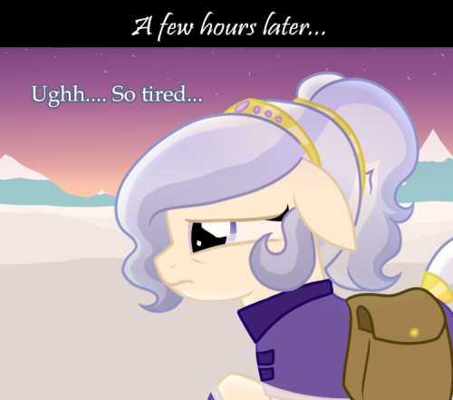 ask-opalescent-pearl:Good thing crystal ponies have dense winter coats.  It’ll keep me warm until I set up that fire…  Now, to find some tinder and kindle…  o: Careful in there!