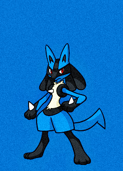 pokemoned:  #447 Riolu #448 Lucario          