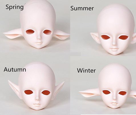 lawrahs-dolls:Hello Everyone!Here are blanks of the Deertaur heads from Resinsoul.Have a nice day :D