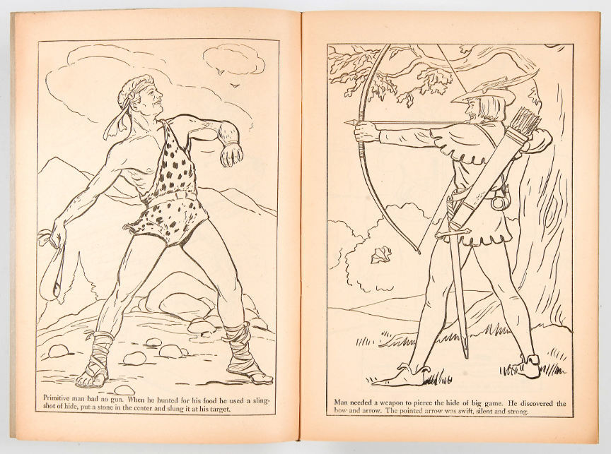 The Story of Guns Coloring Book (1940)