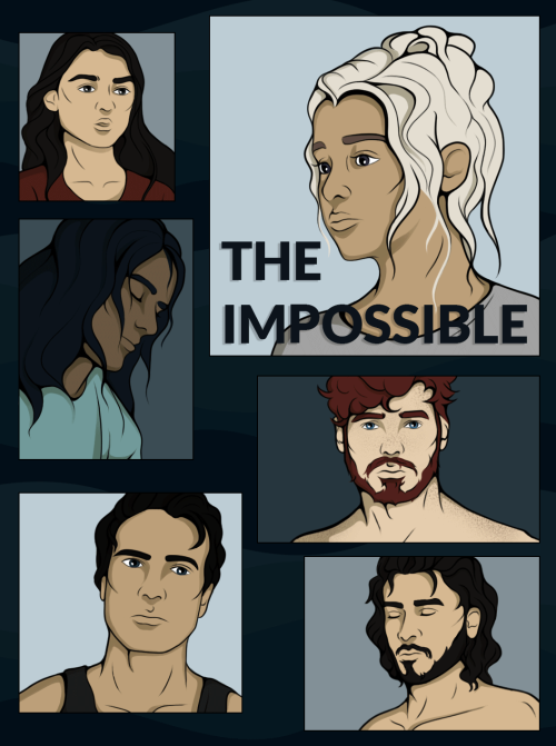 evax3: The Impossible | Daenerys x Jon, Arya x Gendry, Theon x Robb | Rating: M | Game of Thrones (T