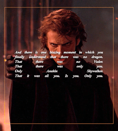 obi–wans: All things die, Anakin Skywalker. Even stars burn out.