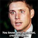writewaygirl:  jensenfans:  The Jensen Ackles Meme - Favorite Acting Performances (2/4) ➥ SPN - Yellow Fever (4x06)  but that middle gif might be my favorite thing from this series ever. I died when I saw it for the first time :)  this is one of the