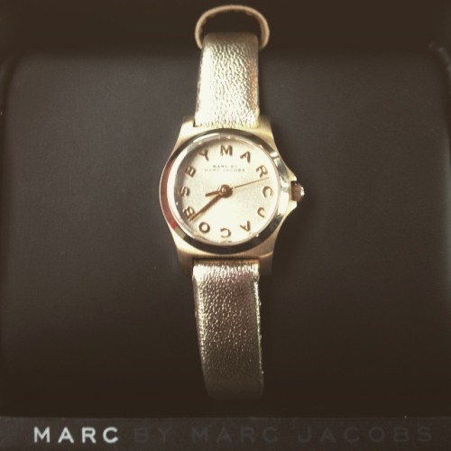 My new baby !!! #marcbymarcjacobs #nordstrom #marc #watch #shoppaholic