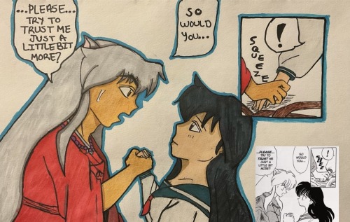 Redrawing Inuyasha Panels Until I Escape My Art Block