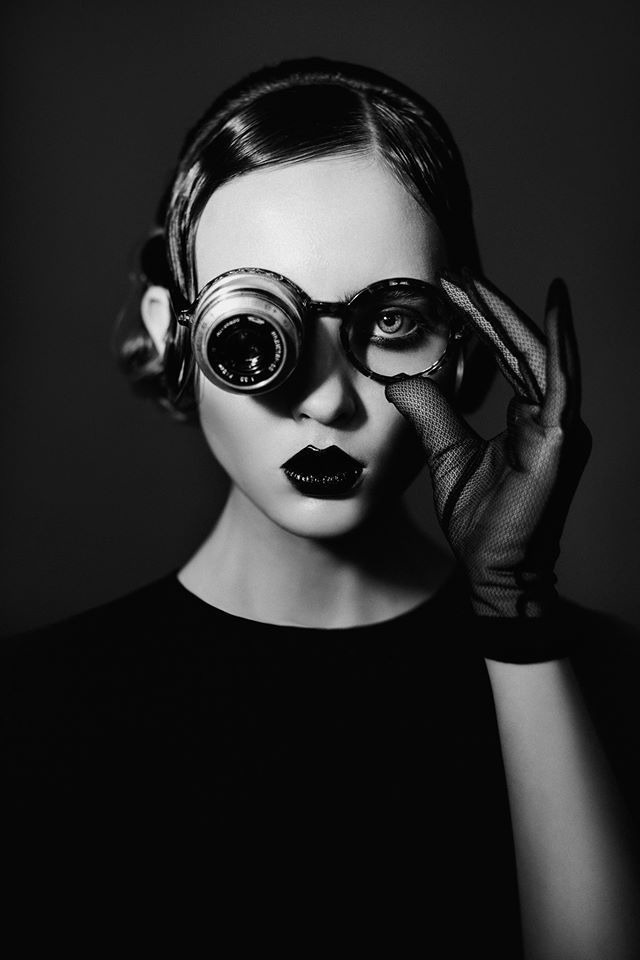 black-white-madness:  Madness::Photography: Ekaterina Belinskaya Model: Bambi @ultramodels Make-up: